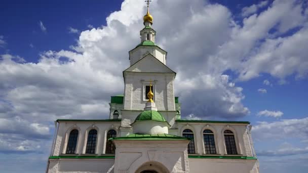 Danilov Monastery Also Svyato Danilov Monastery Holy Danilov Monastery Have — Stock Video
