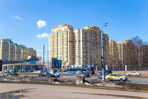 Mosca Russia Marzo 2021 Pandit Jawaharlal Nehru Square Primo Primo — Foto Stock