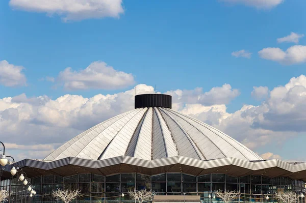 Moskau Russland März 2021 Großer Moskauer Zirkus Wernadskogo Prospekt Sonniger — Stockfoto