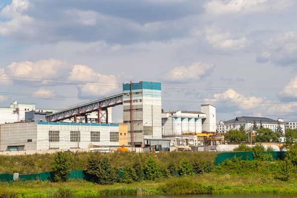 Pohled Jednu Průmyslových Oblastí Moskva Rusko — Stock fotografie