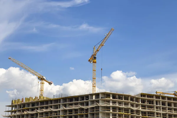 Blick Auf Die Baustelle Industrieimage Moskau Russland — Stockfoto