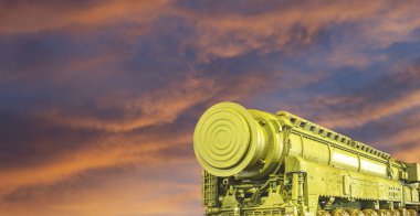 Rus modern silahları gece gökyüzüne ve Rusya 'ya karşı