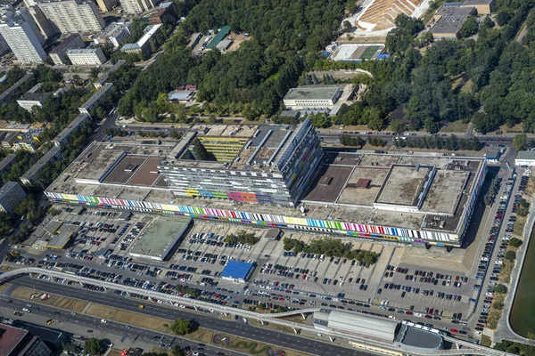 Москва Россия Июля 2014 Захватывающий Вид Воздуха 340 Москвы Вид — стоковое фото