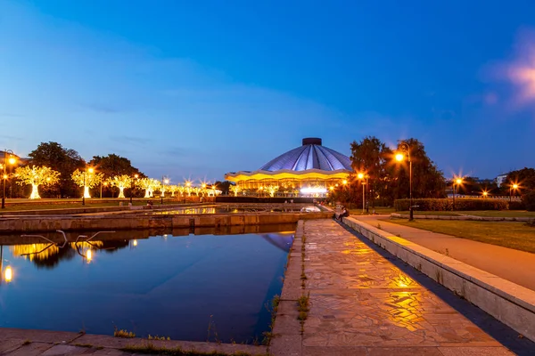 Moskau Russland August 2021 Blick Über Den Moskauer Staatszirkus Wernadskogo — Stockfoto