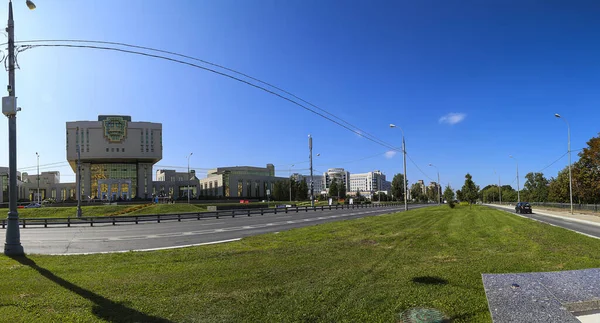 Moskw Rusja Sierpnia 2021 Centrum Intelektualne Biblioteka Podstawowa Państwowym Uniwersytecie — Zdjęcie stockowe