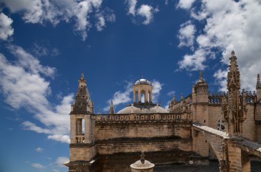 Seville--bakın, Endülüs, İspanya'nın saint mary Katedrali Katedrali
