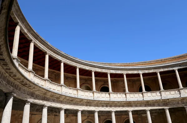 Ренессансный дворец Карлоса V, Альгамбра, Гранада, Испания — стоковое фото