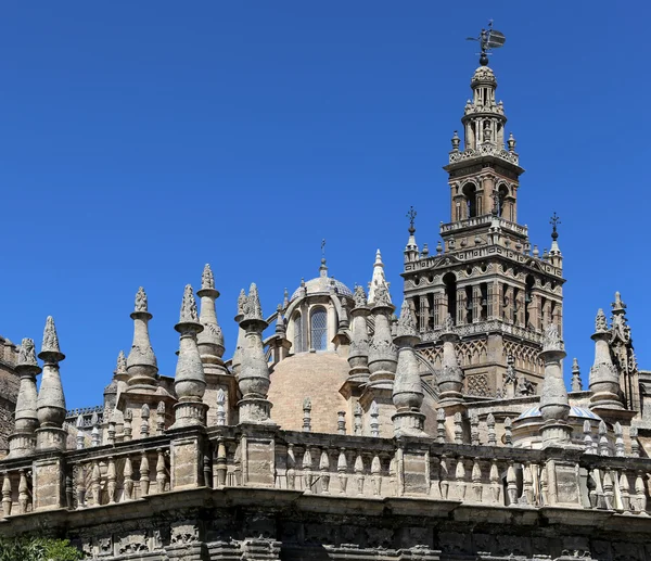 Kathedrale von Sevilla -- Kathedrale der Heiligen Maria vom See, Andalusien, Spanien — Stockfoto