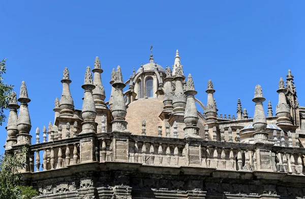 Katedra Sewilli - Katedra Najświętszej Maryi Panny na Zobacz, Andaluzja, Hiszpania — Zdjęcie stockowe