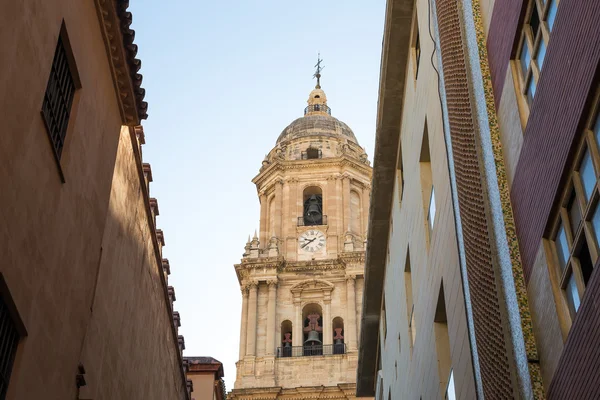 Katedrála v Malaze je renesanční kostel v Malaze, andalusia, jižní Španělsko — Stock fotografie