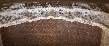 alhambra, granada, İspanya (Endülüs) İslam tarzı kemerler