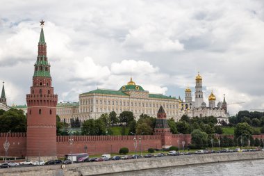 Kremlin - Rusya, Moskova'nın görünümü.
