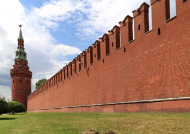 Kremlin - Rusya, Moskova'nın görünümü.