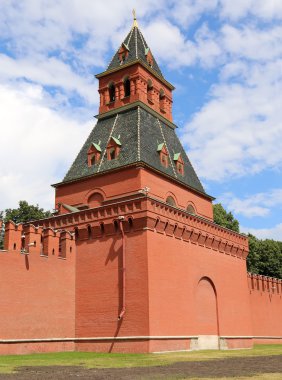 Kremlin - Rusya, Moskova'nın görünümü.