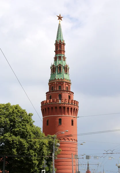 Weergave van het Kremlin--Rusland, Moskou. — Stockfoto