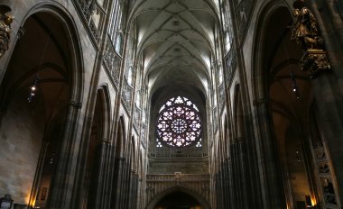 iç saint vitus Katedrali Prag, Çek Cumhuriyeti