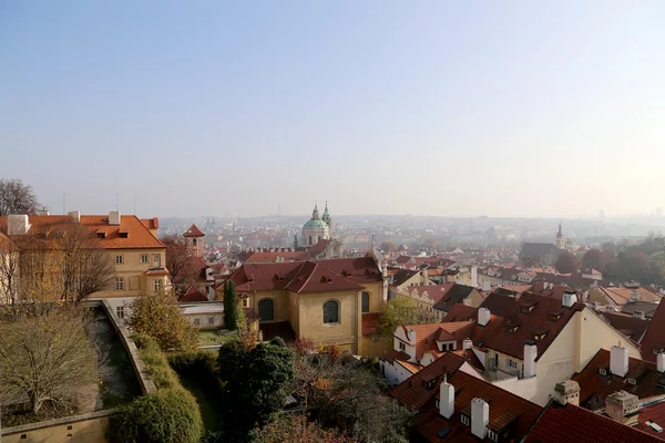 Paisaje urbano de Praga desde arriba, República Checa —  Fotos de Stock