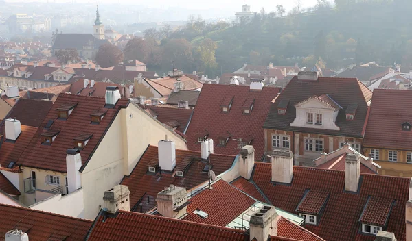 Paysage urbain de Prague d'en haut, République tchèque — Photo