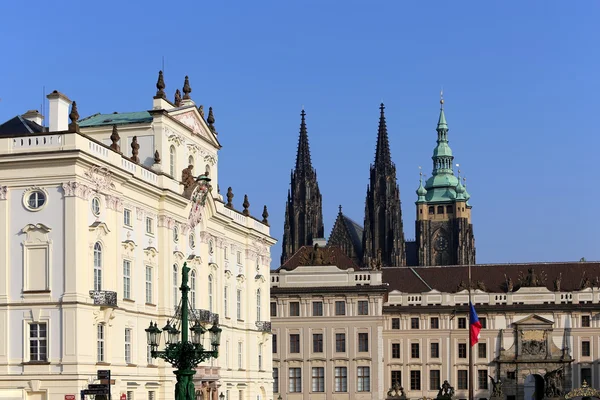 Cathédrale Saint-Vitus (cathédrale catholique romaine) à Prague Château et Hradcany, République tchèque — Photo