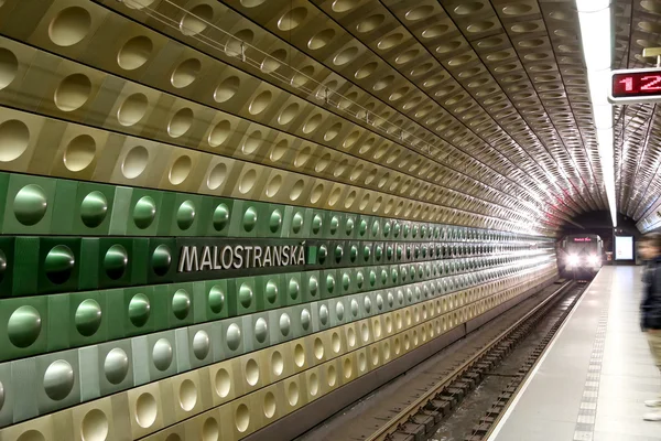 Metro Underground Station, Praga, República Checa — Foto de Stock