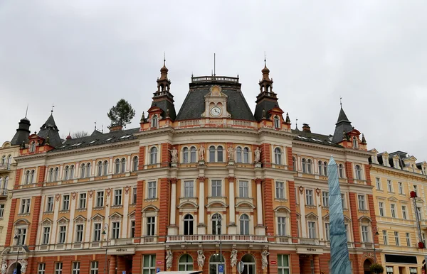 Karlovy Vary (Carlsbad)--ünlü spa şehirde western Bohemia, Çek Cumhuriyeti'nde çok popüler turizm