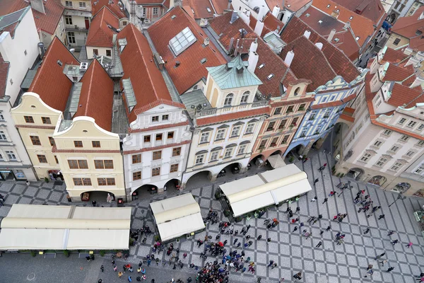 プラハ、チェコ共和国-2014 年 11 月 17 日: プラハ屋根 (旧市街)、チェコ — ストック写真