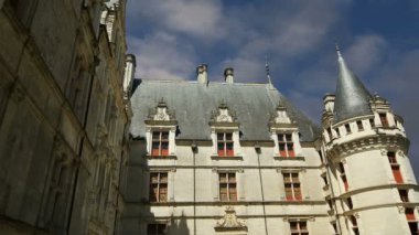 Chateau azay-le-rideau (1515 1527 için inşa edilmiş), loire, Fransa