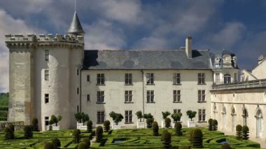 Villandry chateau ve Bahçesi, loire valley, Fransa---tüm Fransa en güzel bahçeler biri