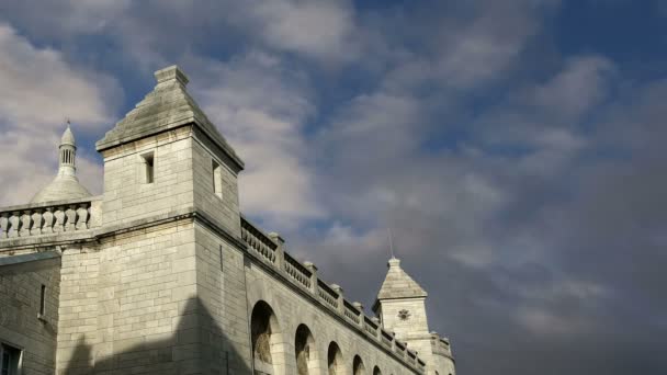 Basilica del Sacro Cuore, Parigi, Francia — Video Stock