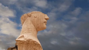 agrigento, Sicilya, İtalya'nın arkeolojik alanda heykel