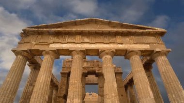 Antik Yunan tapınağı Concordia (V-VI yüzyıl M.ö.), vadi tapınaklar, Agrigento, Sicilya