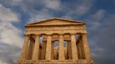 Antik Yunan tapınağı Concordia (V-VI yüzyıl M.ö.), vadi tapınaklar, Agrigento, Sicilya
