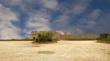 Kale syracuse. Sicilya, İtalya. Frederick II Kalesi (maniace Kalesi)-UNESCO Dünya Miras Listesi