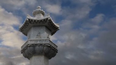 Bölge dev Vahşi kaz Pagodası veya büyük vahşi kaz Pagodası, Budist pagoda Güney xian (sian, xi'an), shaanxi Eyaleti, Çin bulunmaktadır