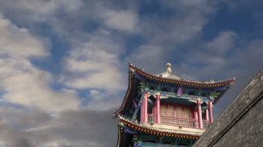 surları xian (sian, xi'an) eski bir Çin--en eski ve en iyi temsil başkenti Çin şehir surları korunmuş.