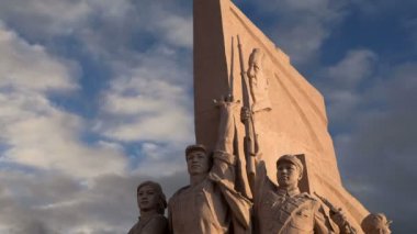 devrimci heykel tiananmen Meydanı Pekin'de, Çin