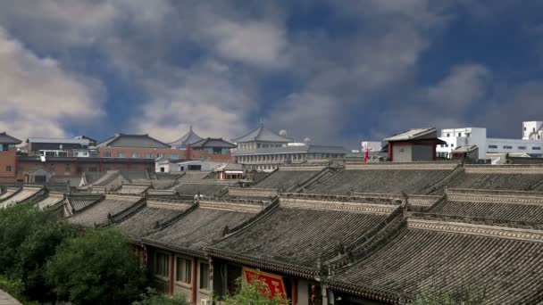 Widok miasta xian (sian, xi'an), prowincji shaanxi, Chiny — Wideo stockowe