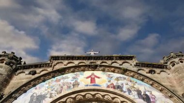 Tibidabo kilisede tibidabo tepeye, Barcelona, İspanya (tapınak),