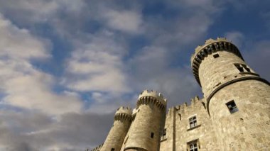 Rodos, Yunanistan, Rodos, Rodos'ta ortaçağ şehir olmalı ziyaret Müzesi Rodos'un ünlü şövalyeler grand master Sarayı (olarak da bilinen castello) simgesi