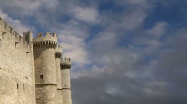 Rodos, Yunanistan, Rodos, Rodos'ta ortaçağ şehir olmalı ziyaret Müzesi Rodos'un ünlü şövalyeler grand master Sarayı (olarak da bilinen castello) simgesi