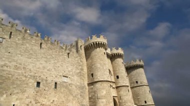 Rodos, Yunanistan, Rodos, Rodos'ta ortaçağ şehir olmalı ziyaret Müzesi Rodos'un ünlü şövalyeler grand master Sarayı (olarak da bilinen castello) simgesi