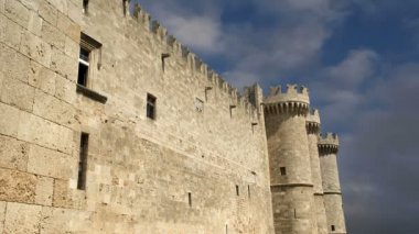 Rodos, Yunanistan, Rodos, Rodos'ta ortaçağ şehir olmalı ziyaret Müzesi Rodos'un ünlü şövalyeler grand master Sarayı (olarak da bilinen castello) simgesi