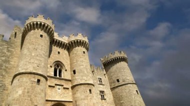 Rodos, Yunanistan, Rodos, Rodos'ta ortaçağ şehir olmalı ziyaret Müzesi Rodos'un ünlü şövalyeler grand master Sarayı (olarak da bilinen castello) simgesi