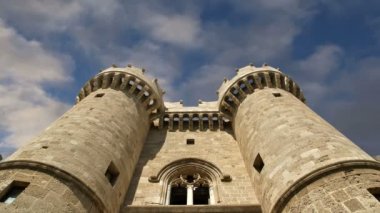 Rodos, Yunanistan, Rodos, Rodos'ta ortaçağ şehir olmalı ziyaret Müzesi Rodos'un ünlü şövalyeler grand master Sarayı (olarak da bilinen castello) simgesi