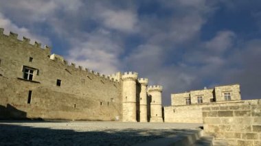 Rodos, Yunanistan, Rodos, Rodos'ta ortaçağ şehir olmalı ziyaret Müzesi Rodos'un ünlü şövalyeler grand master Sarayı (olarak da bilinen castello) simgesi