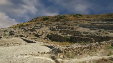 Kamiros, Rhodes - Yunanistan (zaman atlamalı antik kalıntıları)