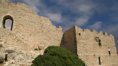 Kritinia Ortaçağ Kalesi Rodos, Yunanistan Dodecanese