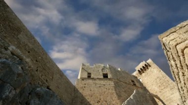 linods Akropol'de rhodos antik Arkeolojik Sit, Yunanistan