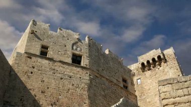 linods Akropol'de rhodos antik Arkeolojik Sit, Yunanistan