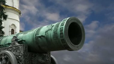 Çar Cannon, Moskova Kremlin, Rusya--bir büyük, Moskova Kremlin gerekçesiyle ekranda 5,94 metreden (19,5) uzun savaş topu